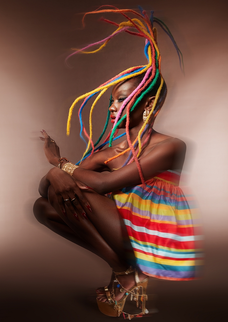Creative Colour Sculptured Locs - Brodie Lee Tsiknaris - Gypsy Collection